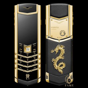 Vertu Signature S Gold Dragon Mới Full Box