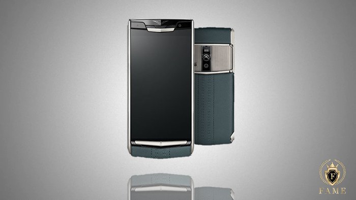 Vertu Signature Touch Teal Fluted