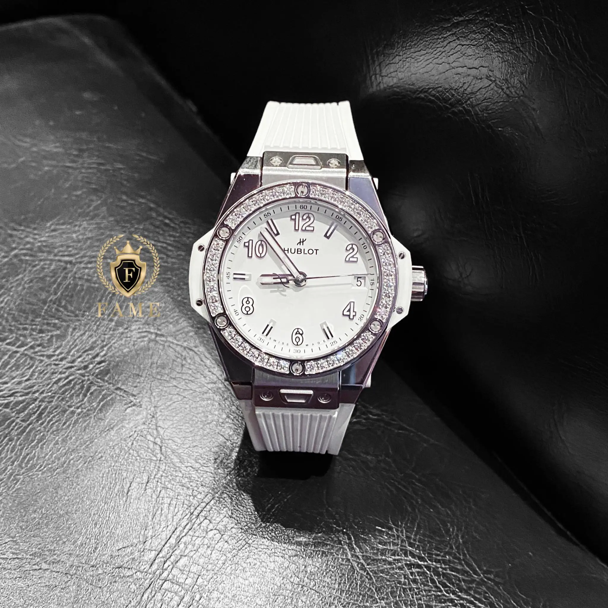 Đồng Hồ Hublot Big Bang One Click Steel White Diamonds 39mm