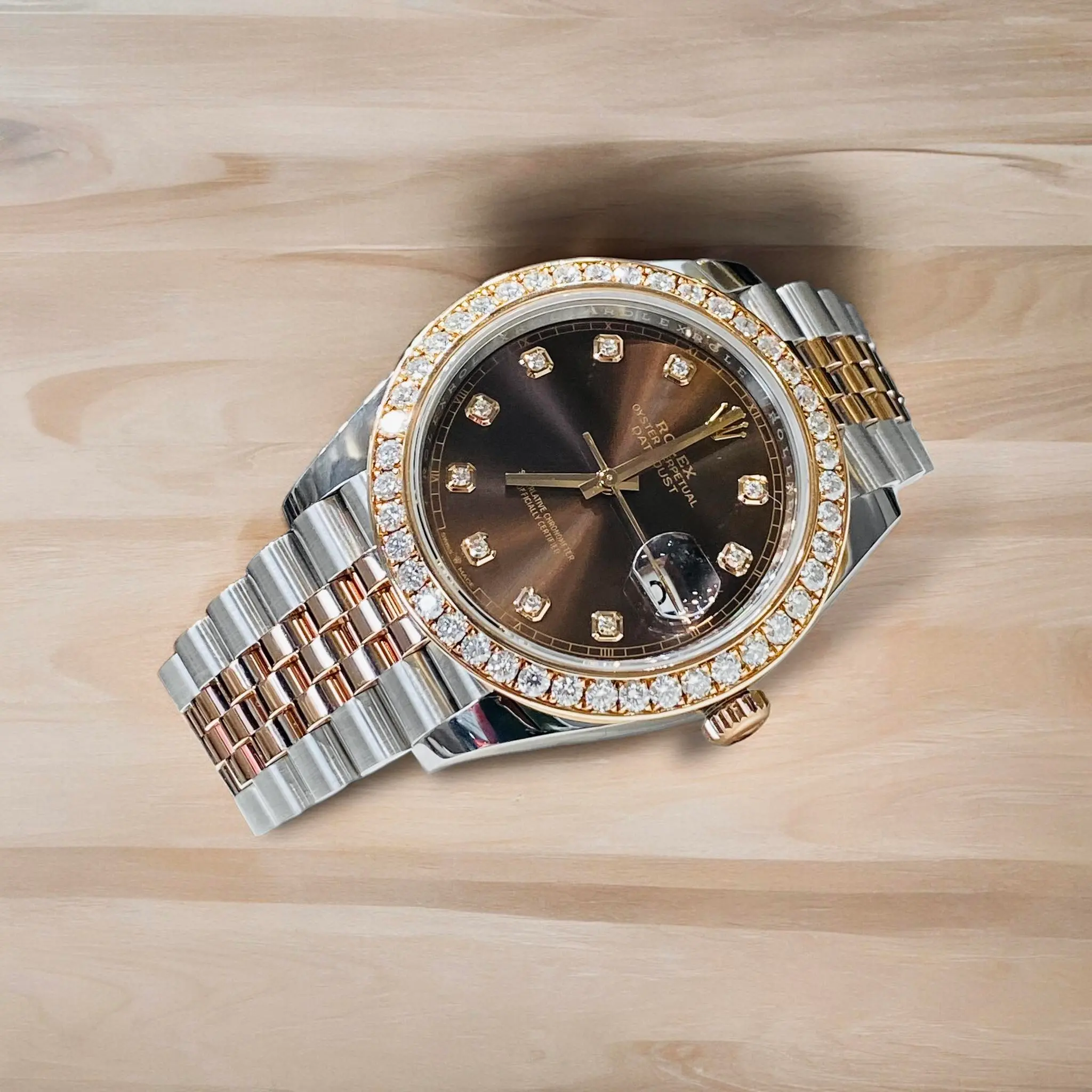 Đồng hồ Rolex Datejust 126331 41mm Chocolate Diamond