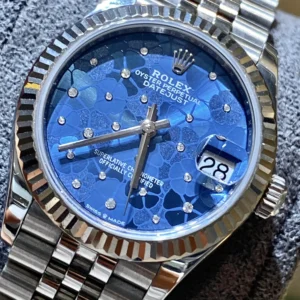 Mẫu đồng hồ Rolex Datejust 278274-0036 31mm Floral Blue