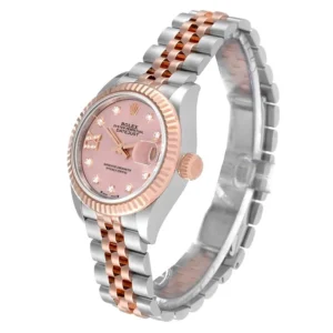 Đồng hồ Rolex Datejust 279171 28mm Pink Viền Kim Cương Độ