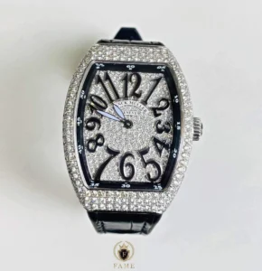 Đồng hồ Franck Muller V32 Kim Cương Zin Hãng