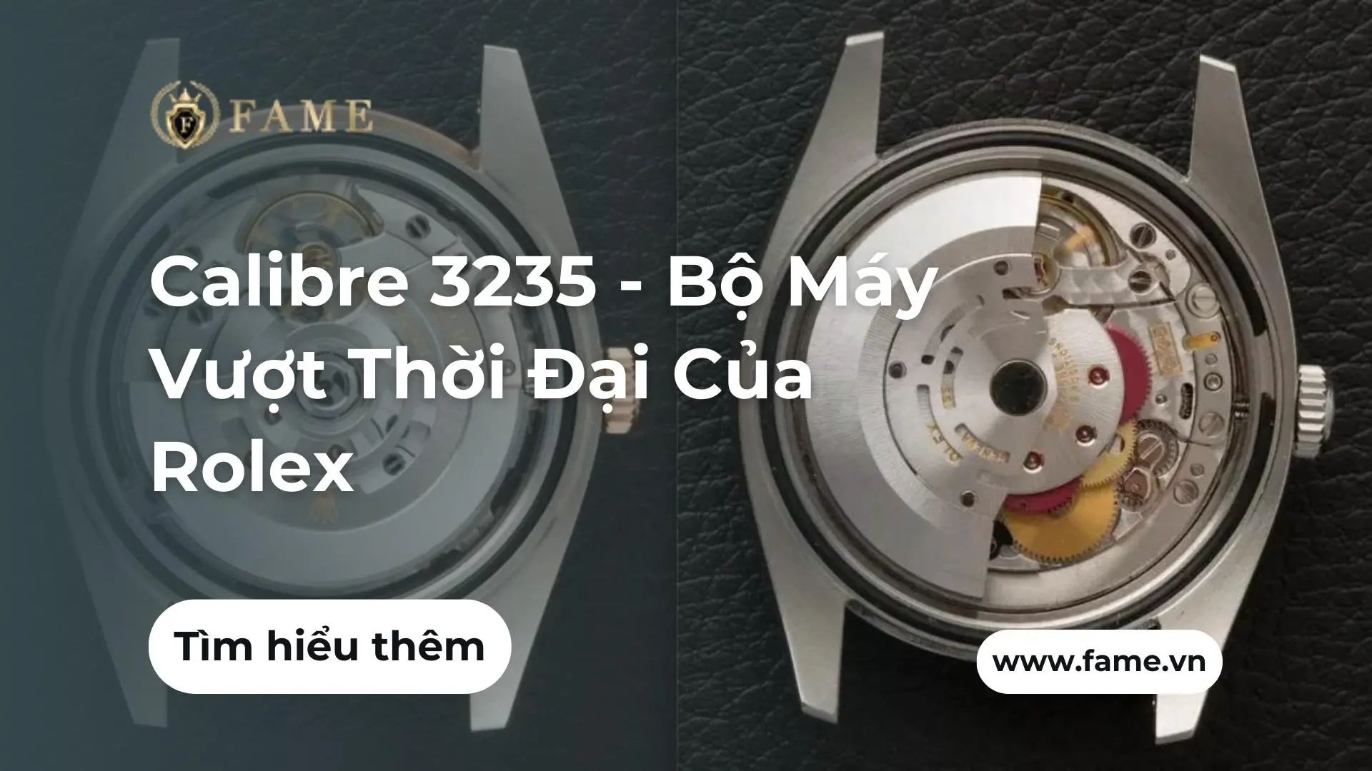 Calibre 3235 – Bộ Máy Vượt Thời Đại Của Rolex