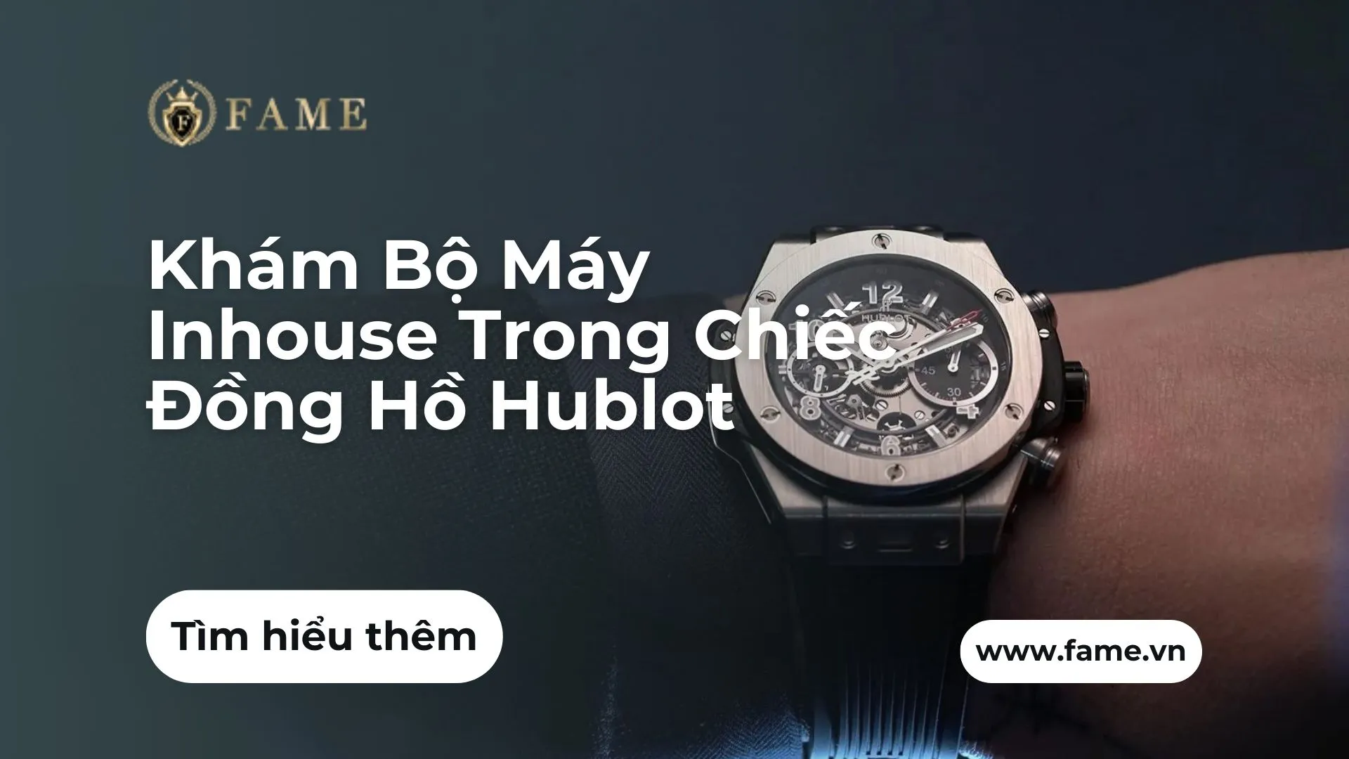 Khám Bộ Máy Inhouse Trong Chiếc Đồng Hồ Hublot