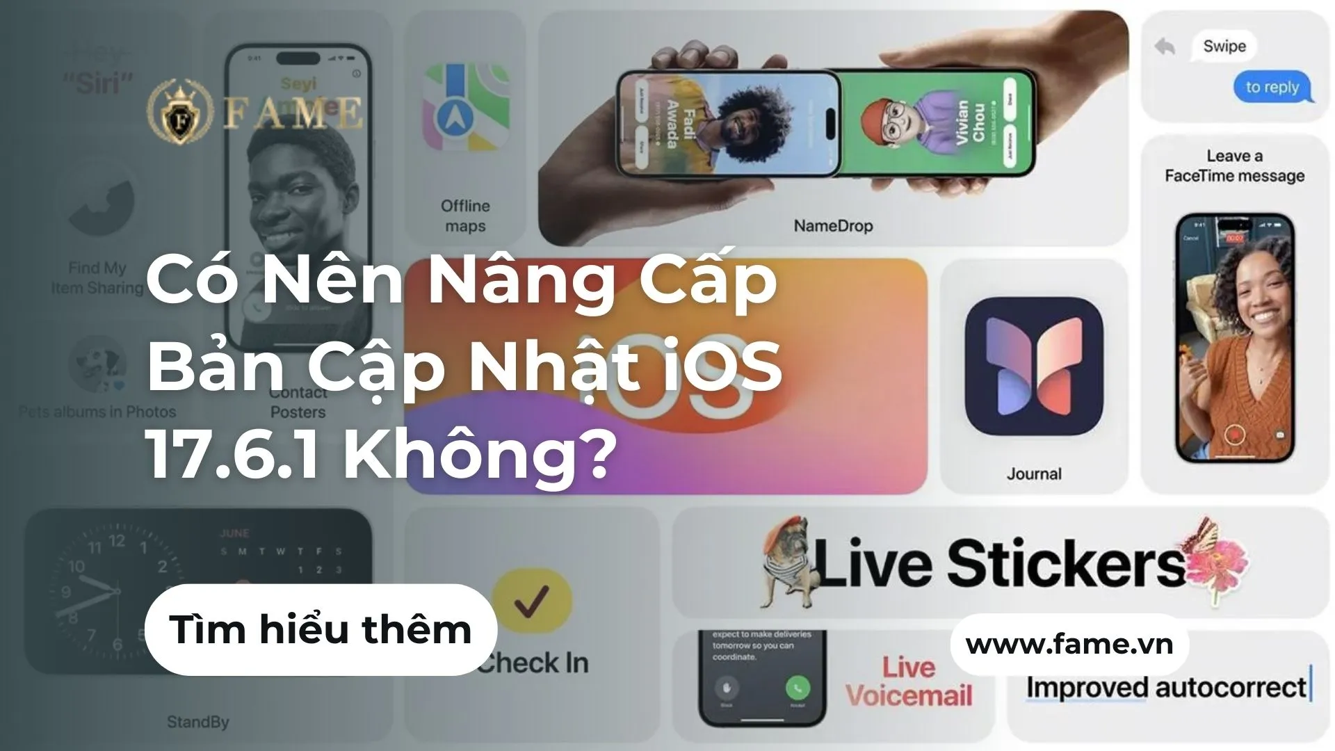 Có Nên Nâng Cấp Bản Cập Nhật iOS 17.6.1 Không?