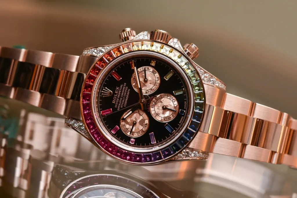 Mẫu đồng hồ Rolex Rose Gold Daytona cực xa xỉ trong bộ sưu tập