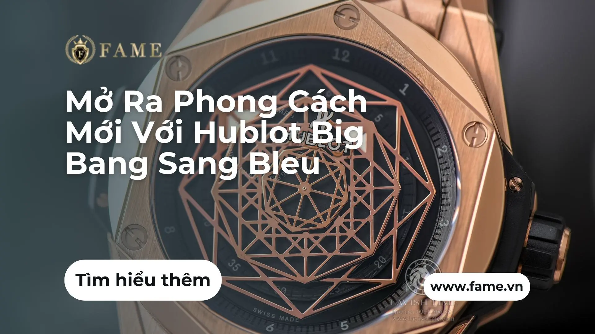 Mở Ra Phong Cách Mới Với Hublot Big Bang Sang Bleu