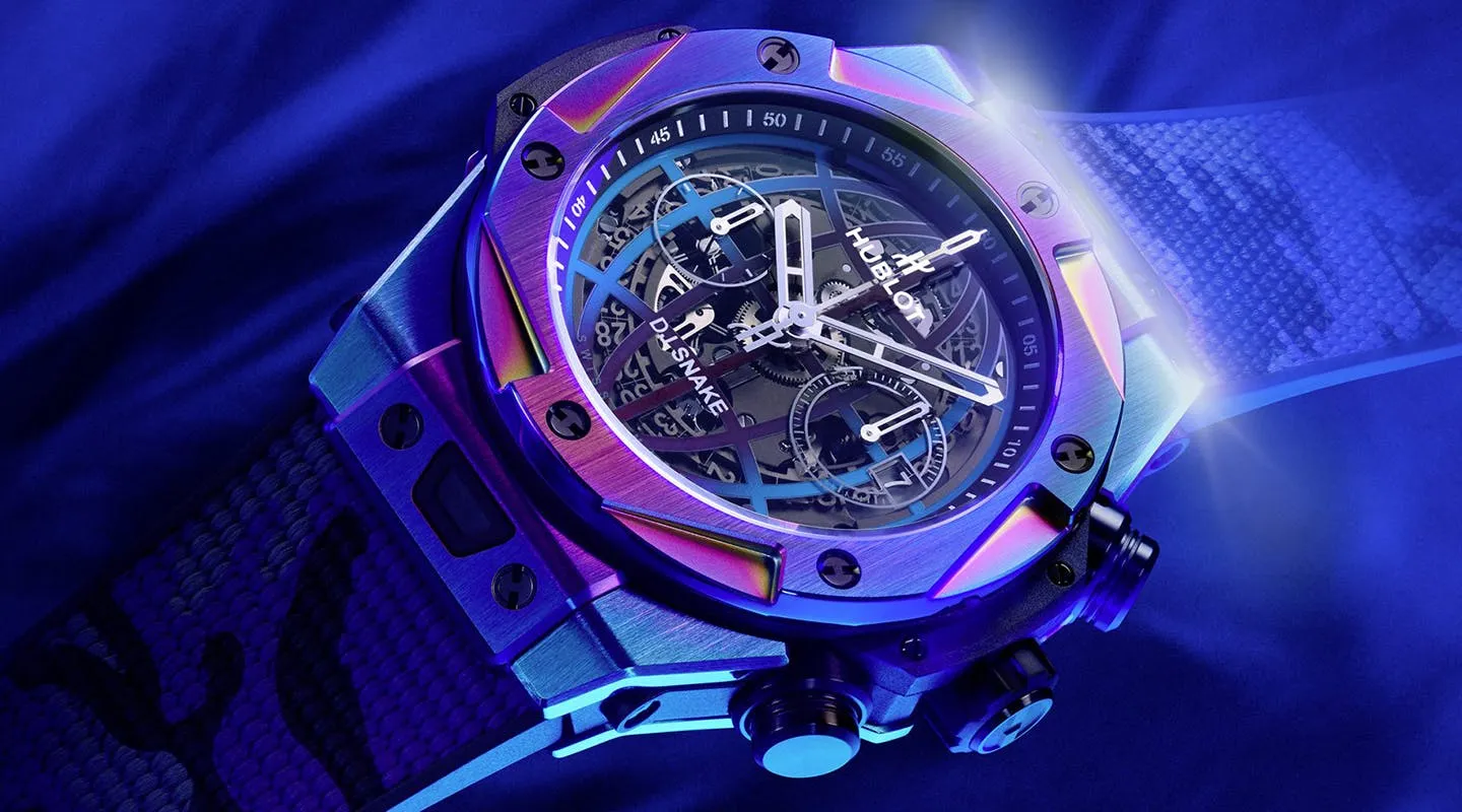 Hai dây đeo được chế tác độc quyền cho mẫu Hublot x DJ Snake