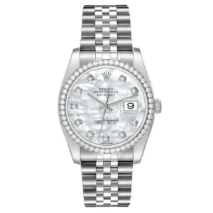 Đồng hồ Rolex Datejust 116244 Mother of Pearl (MOP) Diamond Steel