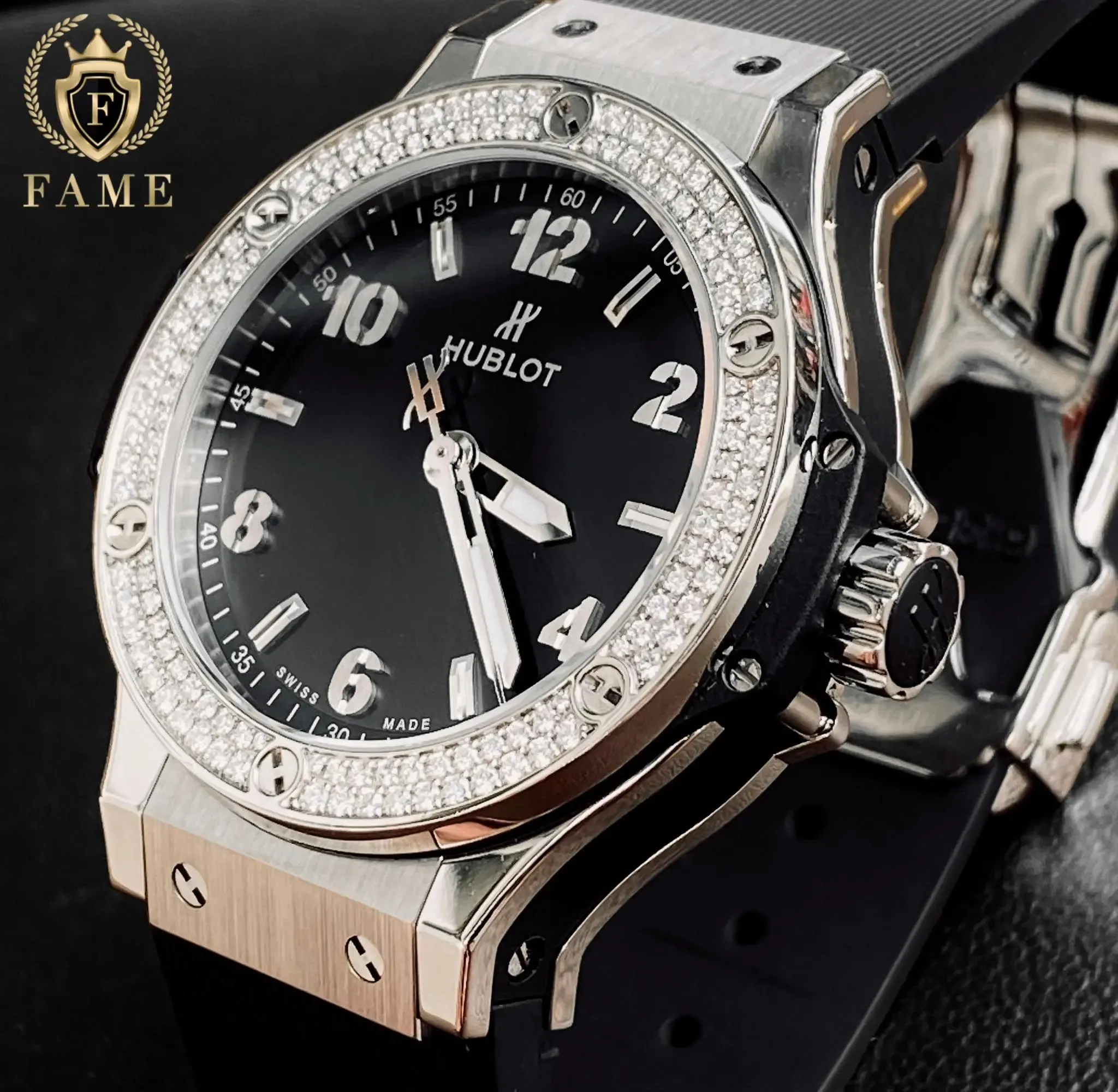 Steel Diamonds - Mẫu đồng hồ Hublot dành riêng cho mệnh Kim