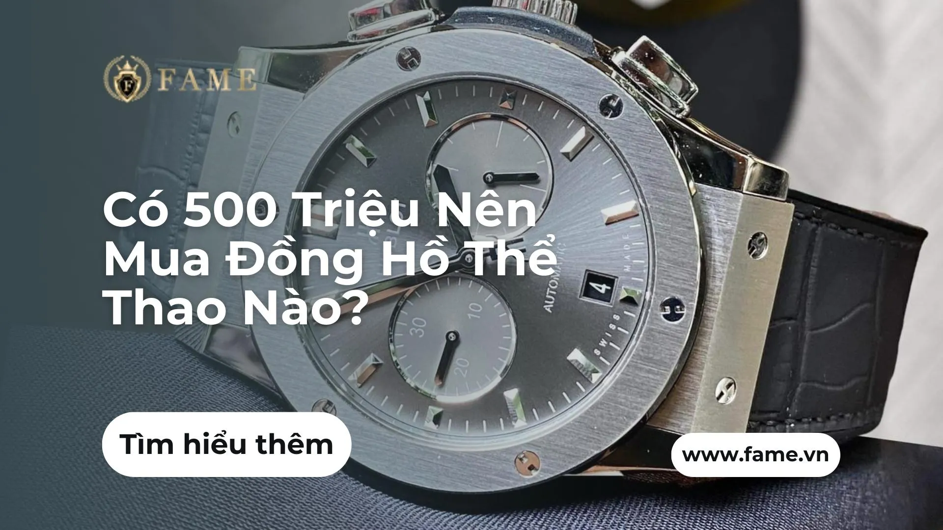 Có 500 Triệu Nên Mua Đồng Hồ Thể Thao Nào?