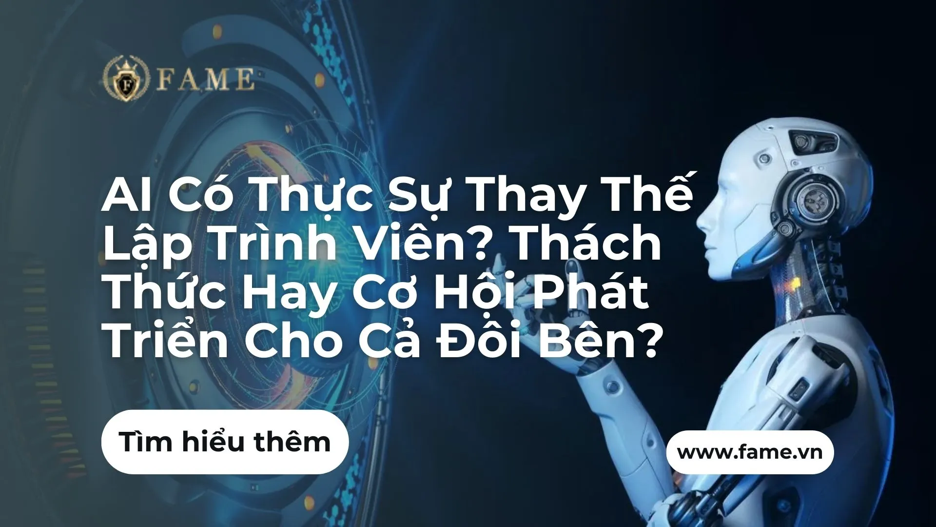 AI Có Thực Sự Thay Thế Lập Trình Viên? Thách Thức Hay Cơ Hội Phát Triển Cho Cả Đôi Bên?