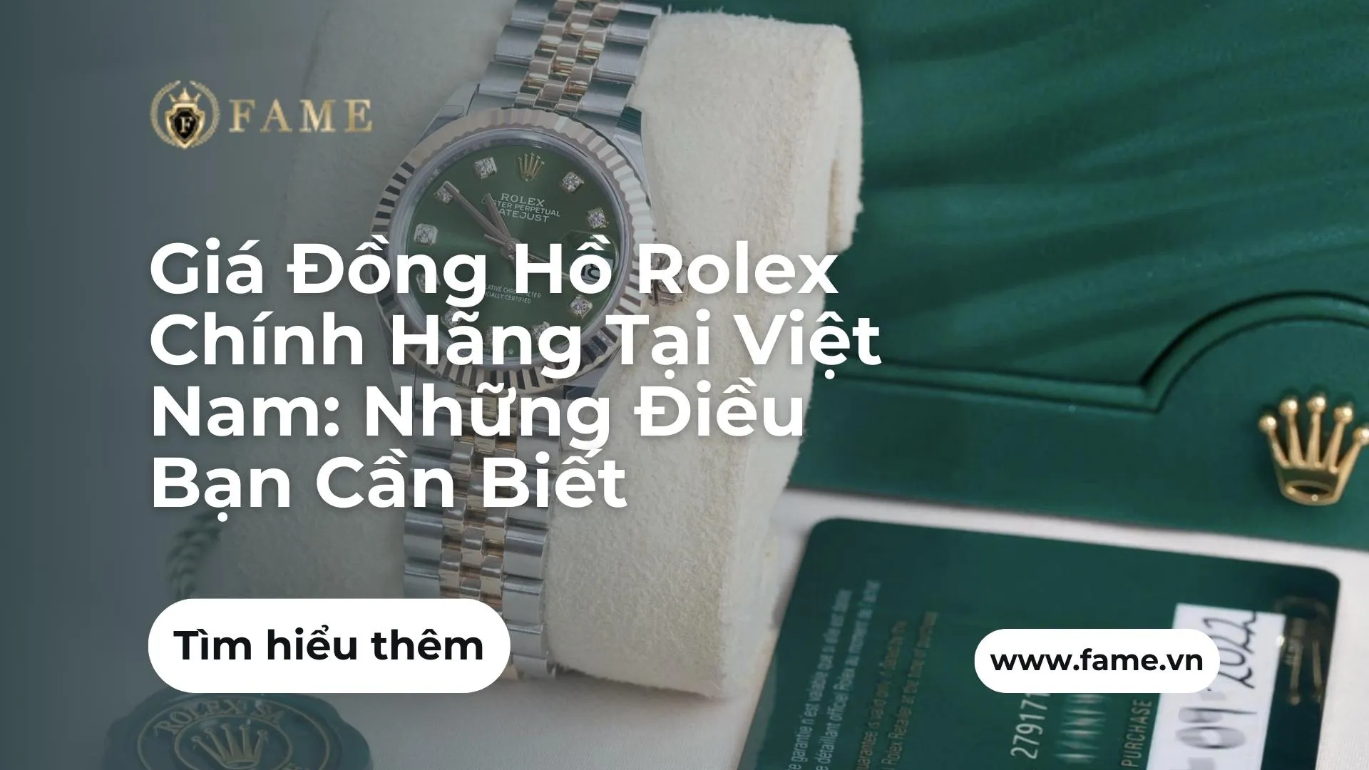 Giá Đồng Hồ Rolex Chính Hãng Tại Việt Nam: Những Điều Bạn Cần Biết