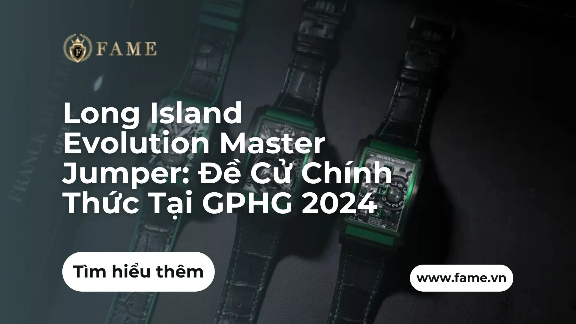  Long Island Evolution Master Jumper: Đề Cử Chính Thức Tại GPHG 2024