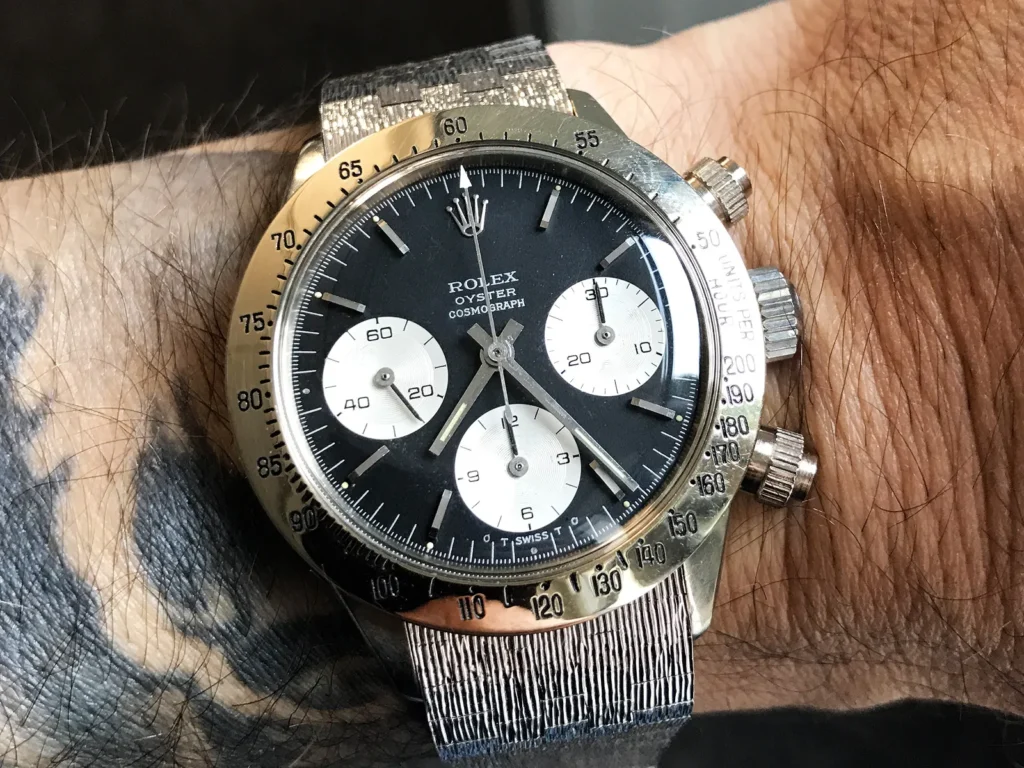 Sự khác biệt về chế tác tạo nên Rolex Daytona The 1971 Ref. 6265 Unicorn