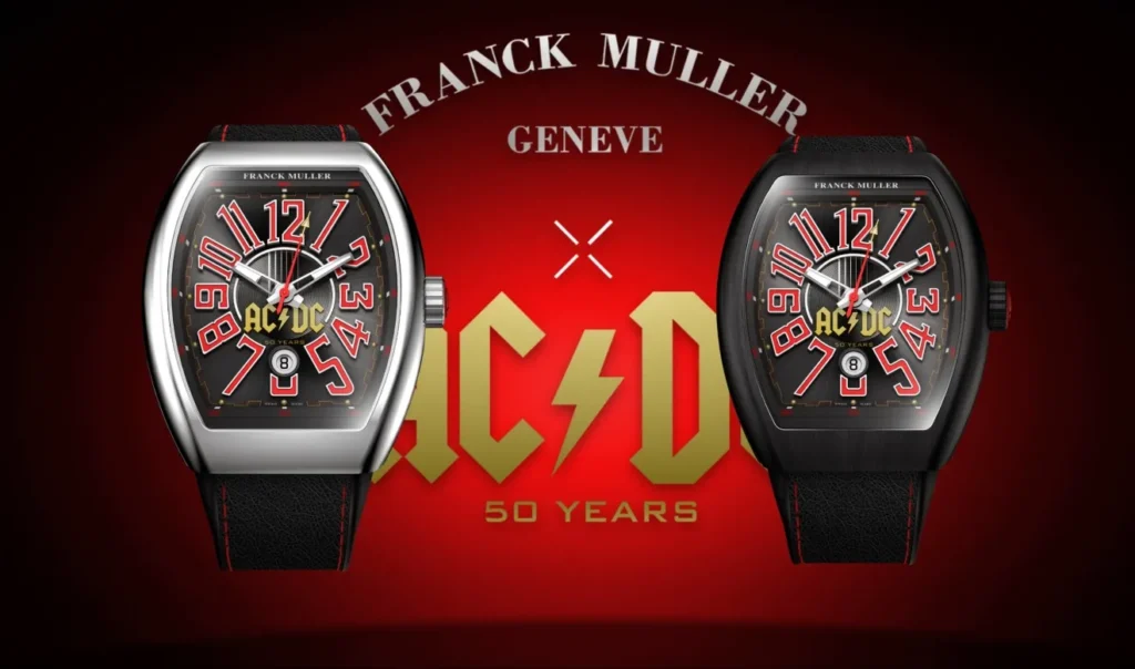 Sự kết hợp giữa ban nhạc rock huyền thoại AC/DC và Franck Muller