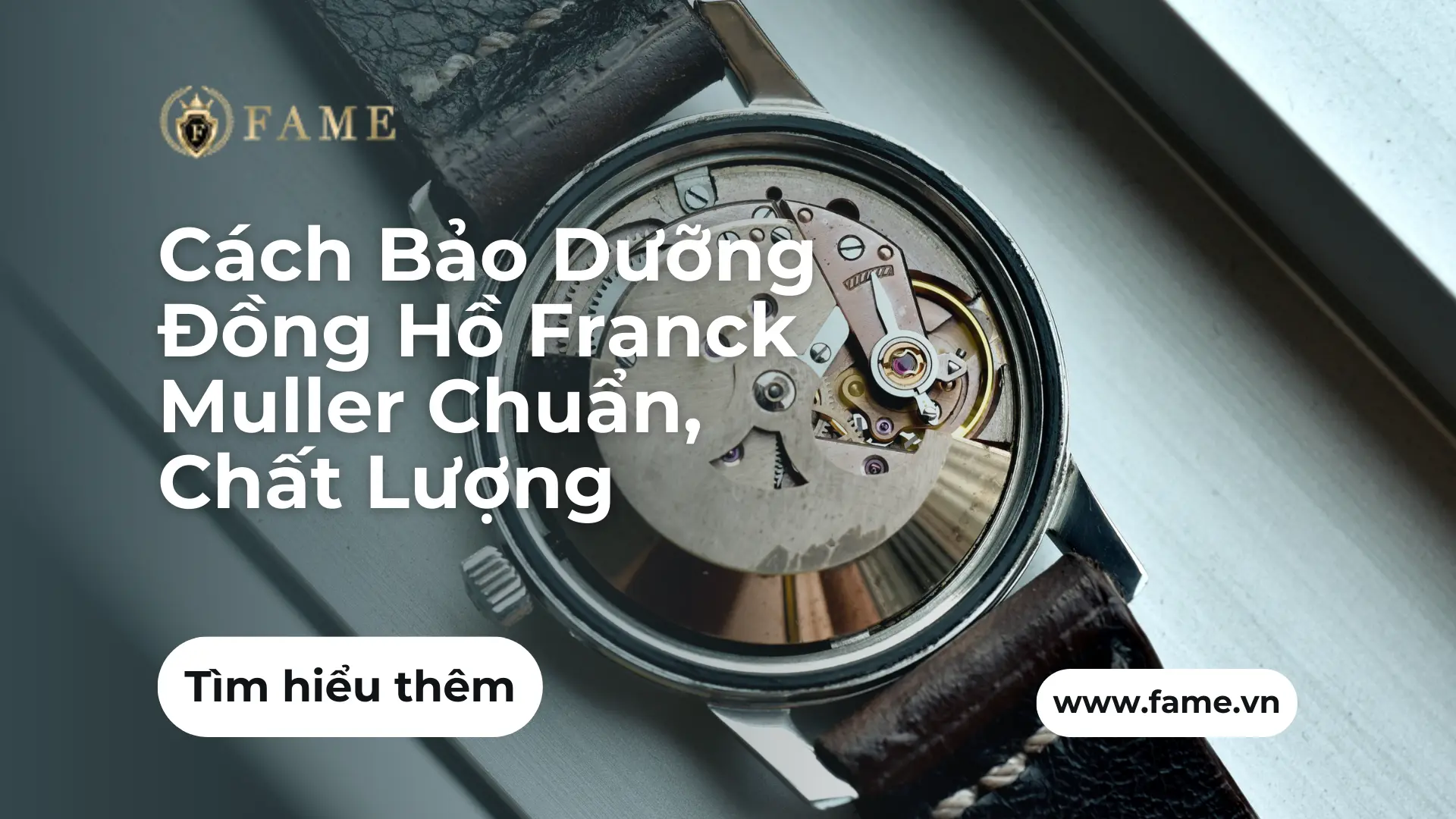 Cách Bảo Dưỡng Đồng Hồ Franck Muller Chuẩn, Chất Lượng