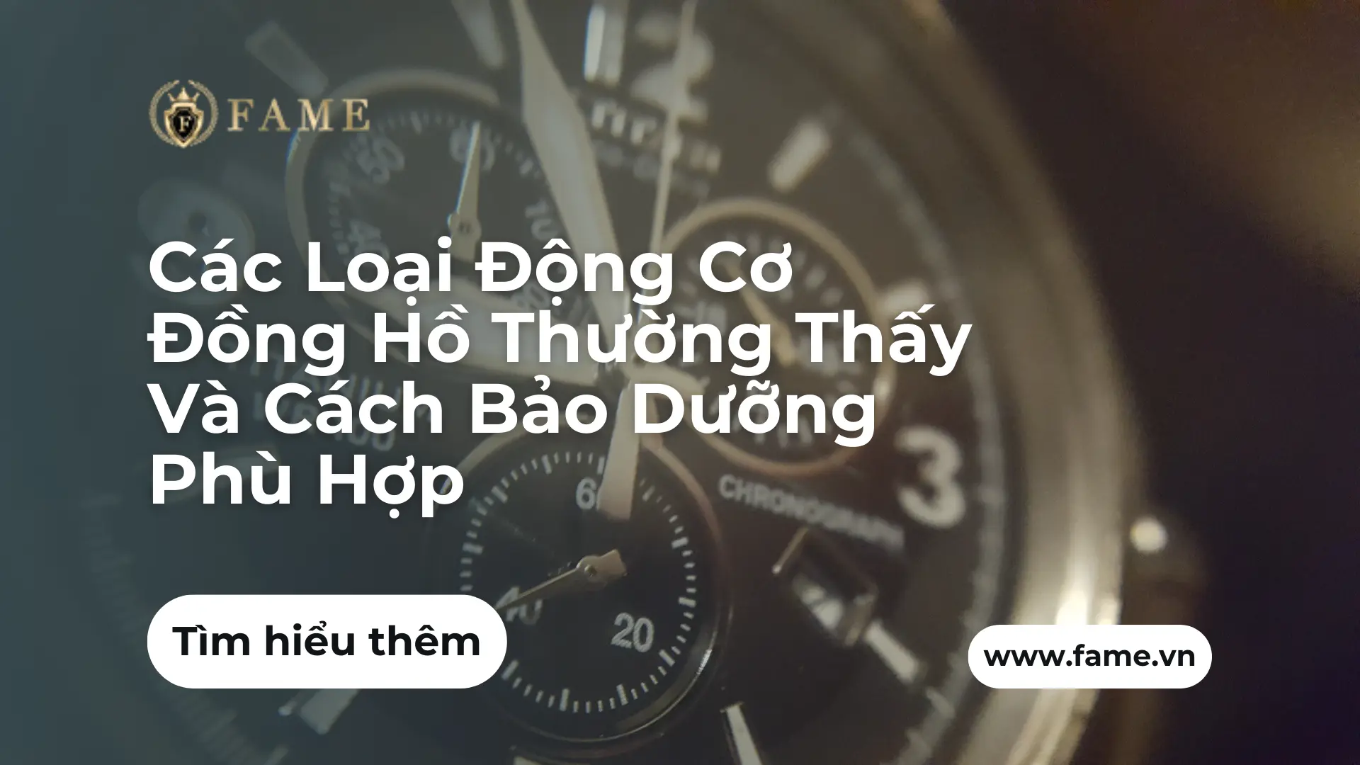 Các Loại Động Cơ Đồng Hồ Thường Thấy Và Cách Bảo Dưỡng Phù Hợp