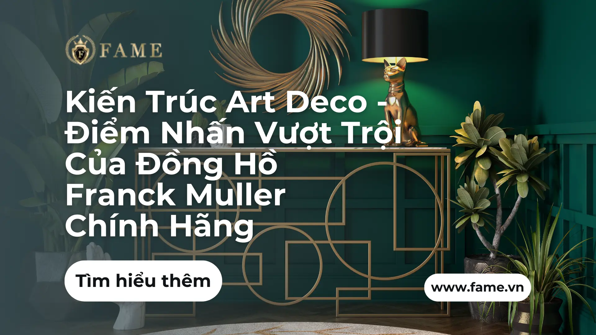 Kiến Trúc Art Deco – Điểm Nhấn Vượt Trội Của Đồng Hồ Franck Muller Chính Hãng