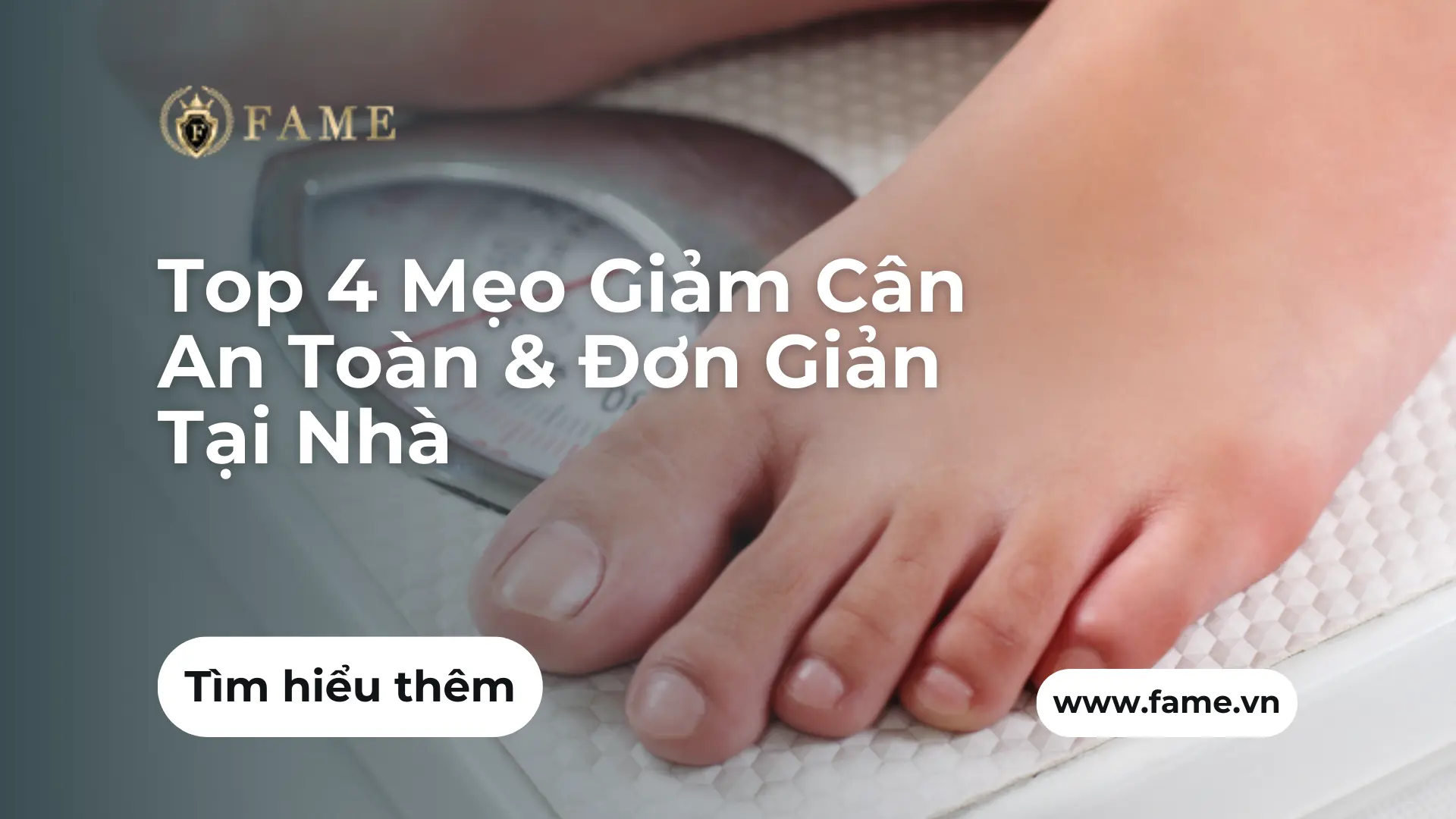 Top 4 Mẹo Giảm Cân An Toàn & Đơn Giản Tại Nhà