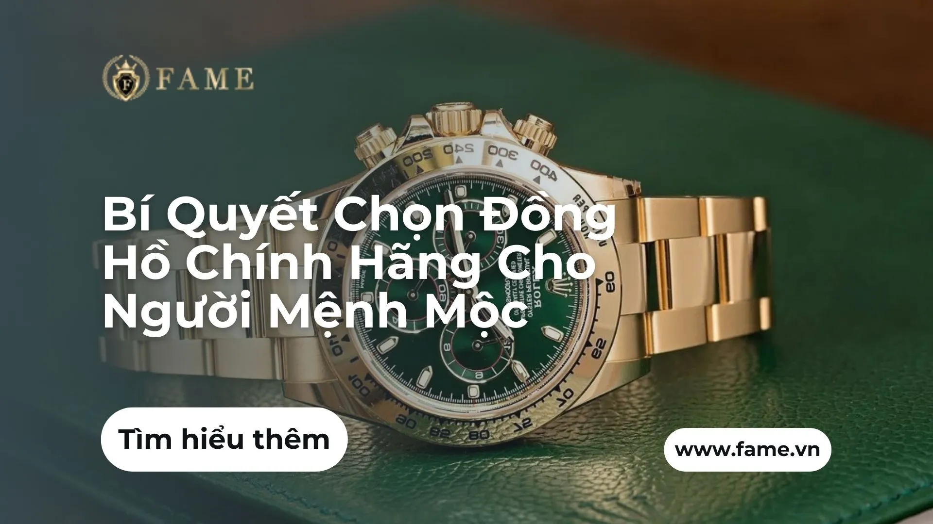 Bí Quyết Chọn Đồng Hồ Chính Hãng Cho Người Mệnh Mộc